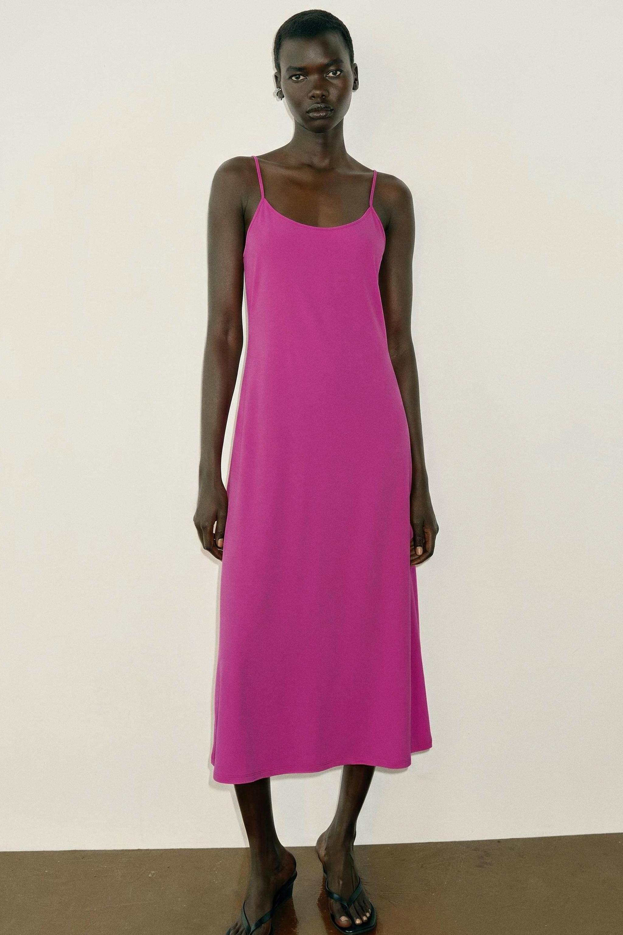 LONG STRAPPY DRESS